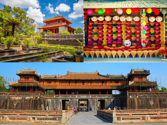 世界遺産 古都フエ日帰りツアー　王宮＋ミンマン帝廟＋トゥイスアン村　名物ブンボーフエのランチと話題の塩コーヒー付き＜日本語ガイド／ダナンまたはホイアン発着＞