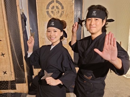 忍者体験 コスチュームに身を包んで忍者修行！子供と一緒に日本文化体験を楽しもう＜2歳～参加OK／選べるワンドリンク付／原宿＞