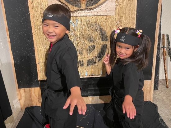 忍者体験 コスチュームに身を包んで忍者修行！子供と一緒に日本文化体験を楽しもう＜2歳～参加OK／選べるワンドリンク付／原宿＞