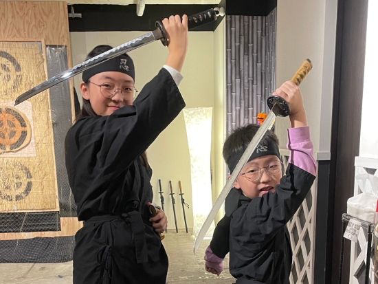 忍者体験 コスチュームに身を包んで忍者修行！子供と一緒に日本文化体験を楽しもう＜2歳～参加OK／選べるワンドリンク付／原宿＞