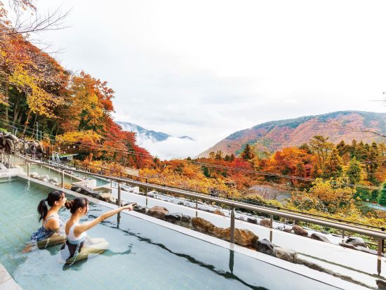 【完全予約制】箱根小涌園ユネッサン 水着で遊べる温泉アミューズメントパーク＜日付指定／0歳児から入場可能／タオル＆水着の有料レンタルあり／箱根＞