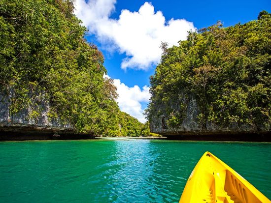 カヤック 半日ツアー　パラオの大自然を身近に感じられるネイチャー体験＜午前／送迎付き／日本語ガイド＞ by Rock Island Tour Company
