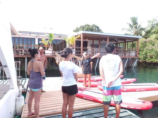 SUP＆シュノーケリングツアー　パラオに残された大自然を満喫＜昼食／送迎付き＞ by Rock Island Tour Company