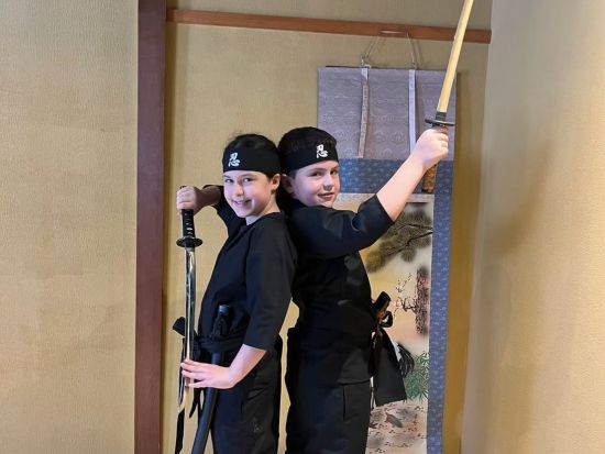 忍者体験 コスチュームに身を包んで忍者修行！子供と一緒に日本文化体験を楽しもう＜2歳～参加OK／選べるワンドリンク付／京都＞