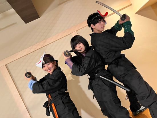 忍者体験 コスチュームに身を包んで忍者修行！子供と一緒に日本文化体験を楽しもう＜2歳～参加OK／選べるワンドリンク付／大阪＞