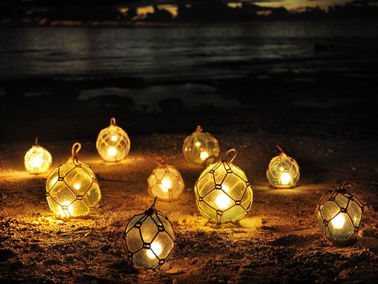 【バンタカフェ】イルミーバンタ_浮き球ラ_ンタン