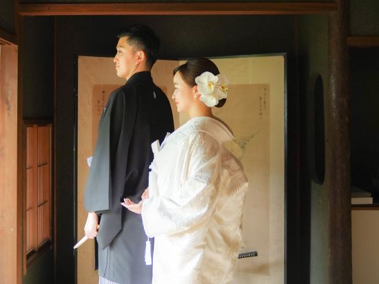 ウェディングフォトプラン ～少しレトロで可愛い 思い出に残る写真を～ 和装撮影・洋装撮影の2種類より選択可能  英語対応＜3時間／愛知県長・久手市＞