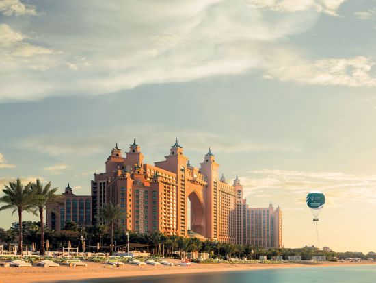 「ザ・ドバイ・バルーン（The Dubai Balloon）」熱気球飛行ツアー☆パームジュメイラ上空約300mを遊覧飛行 ！＜英語ガイド／ドバイ発＞