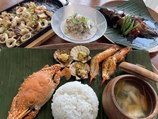 カフェラウンジ利用サービス　深夜＆早朝帰国便をご利用の方向け　ディナー付き＜空港お送り付き＞