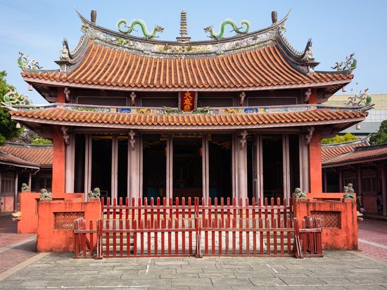 Taiwan_Tainan_Tainan Confucius Temple_shutterstock_1093841558