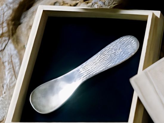 純銀製アイススプーン手作り体験　銀師より知る江戸伝統銀器の世界  by 日伸貴金属