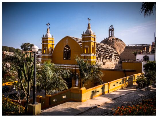 パチャカマック遺跡＋バランコ地区半日ツアー＜混載／英語ガイド／リマ発＞