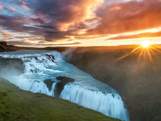 Gullfoss Waterfall