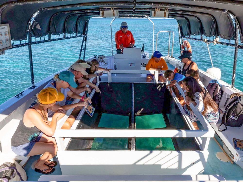 Hawaii Glass Bottom Boat Scenic Cruise from Waikoloa Kids 05 Ride