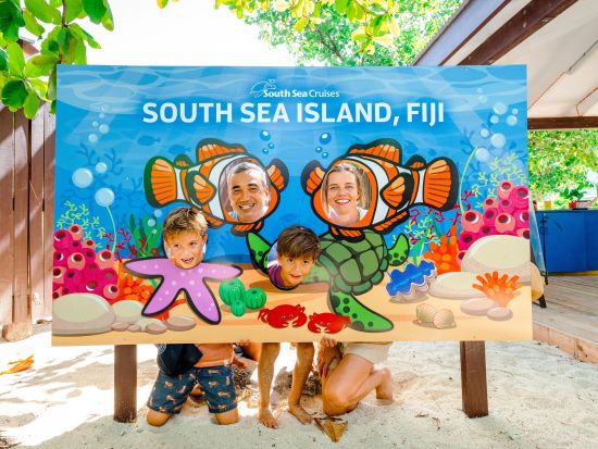 サウスシー アイランド半日ツアー　家族連れにもおすすめ！美しい珊瑚礁に囲まれた無人島で自由時間を満喫＜午前中のみ／ナンディ・デナラウ発＞