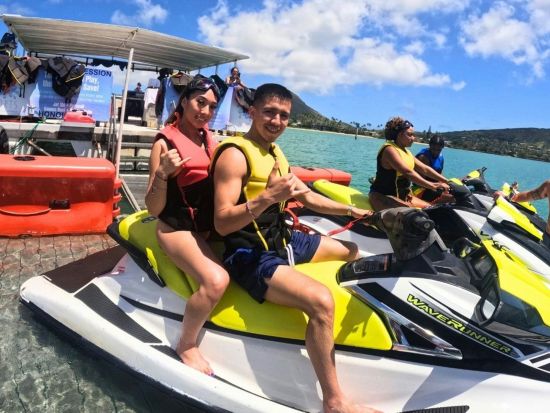 マリンスポーツパッケージ　選べる2種！ジェットスキー、バンパーチューブ、バナナボートから2つを選んでお得に体験＜ハワイカイ＞
