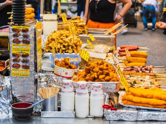 南大門市場フードツアー　韓国ならではの屋台グルメや散策満喫＜午後／最大10名／英語ガイド＞