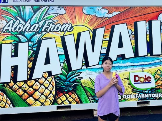 バンまたはミニバス貸切チャーター　ドール・パイナップル農園工場見学＆ハレイワタウン自由散策ツアー　パイナップルのお土産付き＜10名～／日本語ガイド付き＞