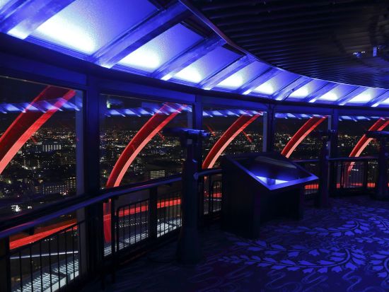 ニデック京都タワー 展望室 入場券 地上100メートルから世界遺産や国宝を望む！