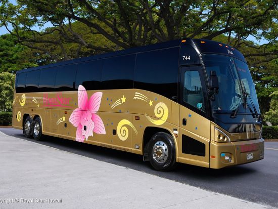 【空港送迎】ダニエル・K・イノウエ国際空港（旧ホノルル国際空港）⇔ワイキキ地区ホテル　大型バス貸切送迎サービス