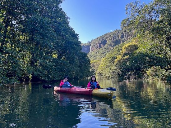 2カヌー折り返し
