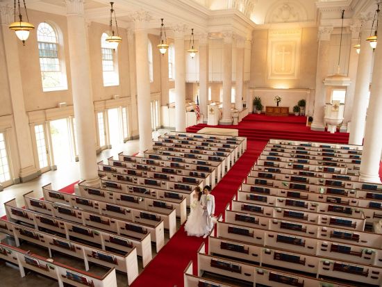 ハワイ　ビーチ＆チャペルフォト　アラモアナビーチ＋セントラルユニオン大聖堂（撮影・衣装・メイク）