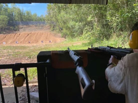 クチトンネル＿射撃