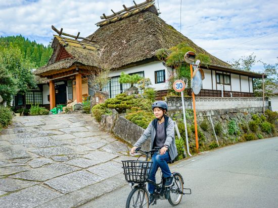 レンタサイクル e-BIKE(電動自転車)でアップダウンも快適！阿蘇の雄大な大自然を満喫する旅＜1～7時間／南小国町＞