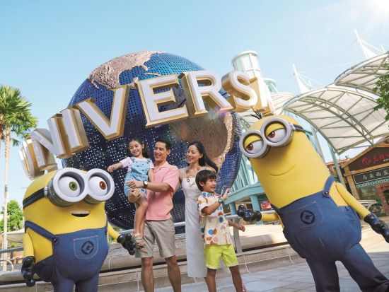 ケーブルカーで行く！セントーサ島まるごと観光ツアー  ユニバーサル・スタジオ・シンガポール入場チケット付きプランあり＜日本語ガイド付き＞