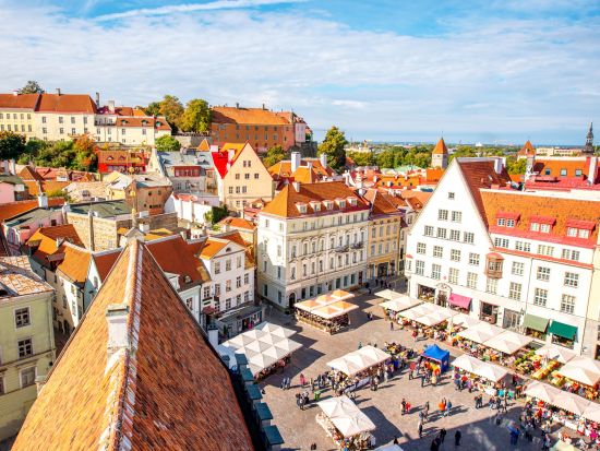 ヘルシンキから行くタリン観光 宿泊ツアー　往復フェリーチケット＋ヘルシンキカード付き＜3泊4日／ヘルシンキ発＞