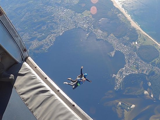 Elevate Sean B freefall