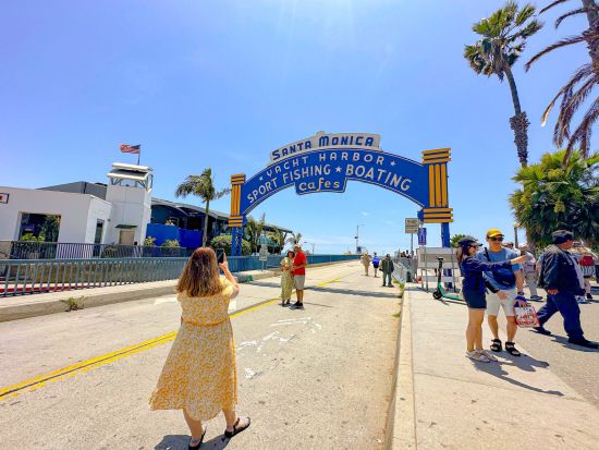 ロサンゼルス観光ツアー　ハリウッド＆サンタモニカ＆メルローズ　おしゃれスポットを巡る ＜日本語ドライバーガイド＞