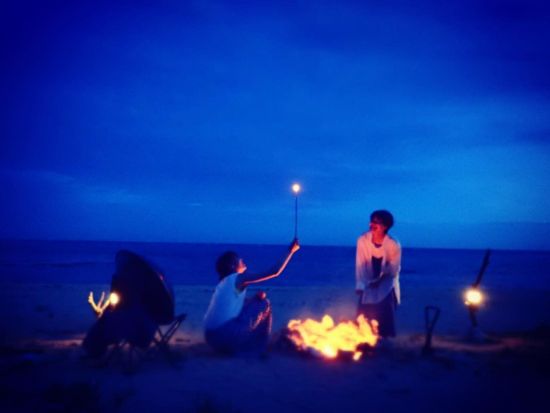 奄美大島で夜を彩る：サンセットとハンドパンのリトリート体験＜笠利町＞by 奄美大島ウェルネス&アドベンチャーUNIMARE