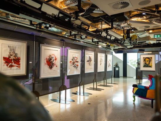 ダーレンベルグワイナリー＆蒸留所　ワインとジンのテイスティング＋サルバドール・ダリ美術展などを満喫！＜2コースランチあり／アデレードから車で約45分＞