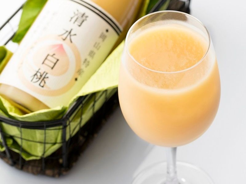 お取り寄せ】岡山県 『翠果撰』清水白桃ドリンク 樹上完熟させた清水