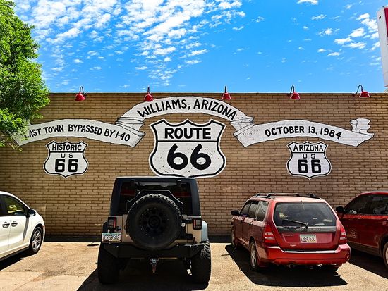 GA1-2 ルート66の町ウィリアムズ
