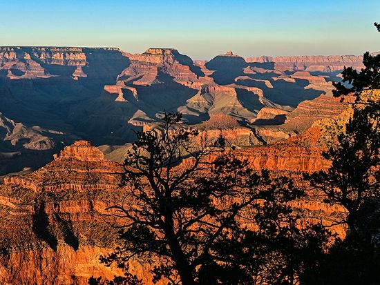 7GC-35 グランドキャニオン国立公園の夕刻