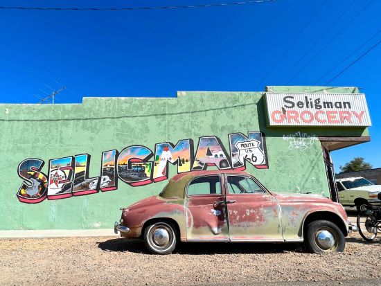 グランドキャニオン国立公園 日帰り観光ツアー　ルート66の町セリグマン立ち寄りあり ＜昼食付き／日本語ガイド＞