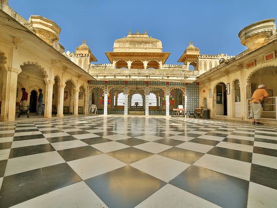 シティパレス中庭