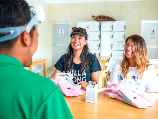 ショップで準備