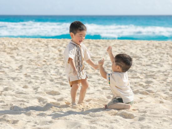 カリブ海 ビーチフォト☆日本人カメラマンによる撮影！素敵な旅の思い出を形に＜約30分間／カンクン発＞