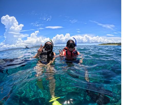 水納島ボートシュノーケリング　マリンアクティビティ付きプランもご用意！フリータイムは海水浴で水納島の海を満喫＜4～10月／本部町発＞