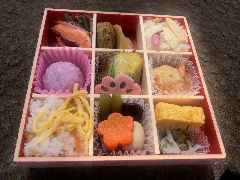 Springtime bento