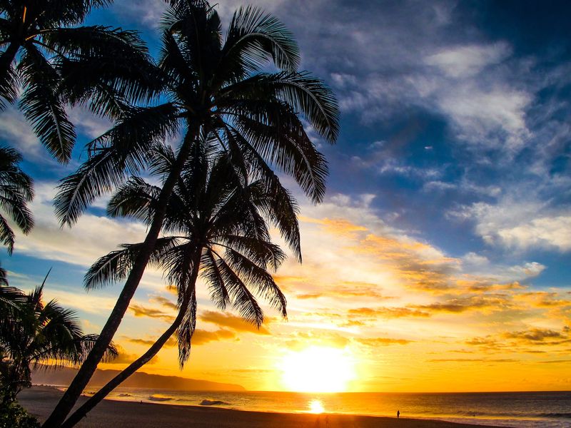 Hawaii_Oahu_Haleiwa_Beach_Sunset_shutterstock_557451148
