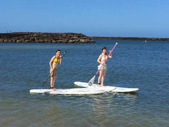 ノースショア（ハレイワ）観光　カヤックまたはSUP体験でウミガメウォッチング＋ハレイワの町散策　選べるランチ付き＜1日／日本語ガイド＞