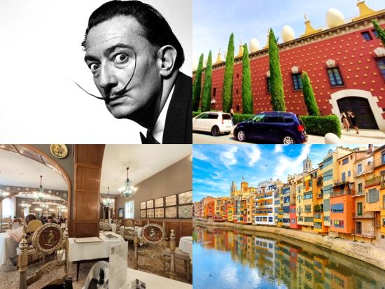 ダリ劇場美術館をじっくり見学 フィゲラス1日ツアー ダリゆかりのレストランでの昼食付き ベサルー立ち寄り＆ジローナ観光付きプランあり＜日本語ガイド／少人数制＞