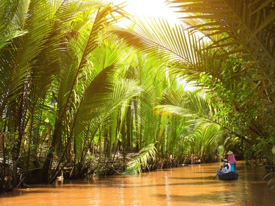 メコン川クルーズ＋シクロで巡るフォトジェニック観光ツアー　ピンクの教会＋サイゴン中央郵便局　アオザイレンタル可＜日本語／ニャーハンゴンの夕食付プラン有＞
