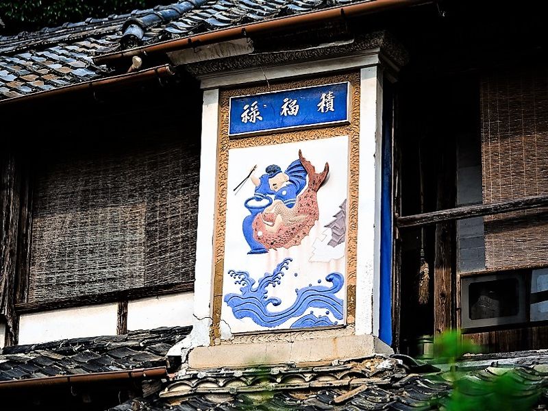日本一の「院内・石橋群」と安心院「鏝絵」めぐり3