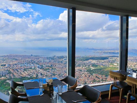 チャムルジャ・タワー (Camlica Tower)  絶景展望台 優先入場チケット＋展望レストラン予約＜英語／送迎付＞