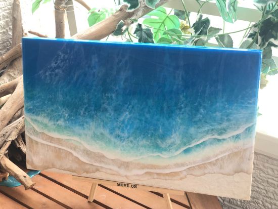 レジンアート体験 手ぶらで気楽に楽しむ♪お好みのデザインを選んであなただけのアートを作りましょう＜60分～90分／1組貸切／北谷町＞